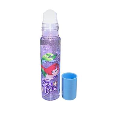 Imagem de Brilho Labial Rollon Coleção Sereia Bella Sabor Uva Safira - SAFIRA CO