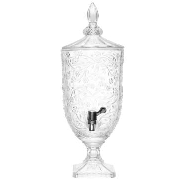 Imagem de Suqueira com Pé e Tampa Daisy 4,5L Cristal - Wolff