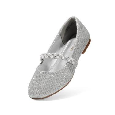 Imagem de Sapatos Mary Jane para Meninas DREAM PAIRS SERENA-100 Prata