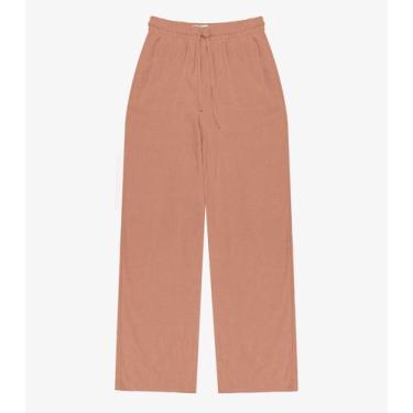 Imagem de Calça Linho Strong Feminina Endless Marrom, M, Marrom