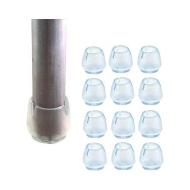 Imagem de 16 Peças De Protetores De Silicone Antiderrapantes Para Pés De Cadeira