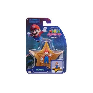 Imagem de Mini Boneco Mario de 3cm - Super Mario Galaxy, O Filme