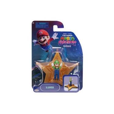 Imagem de Mini Boneco Luigi de 3cm - Super Mario Galaxy, O Filme