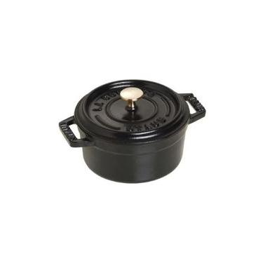 Imagem de CACAROLA STAUB REDONDA 16CM PRETA FERRO FUNDIDO 405094800