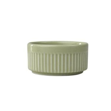Imagem de Ramekin Refratário Verde Chá com 85 Ml Porcelana - Germer Porcelanas