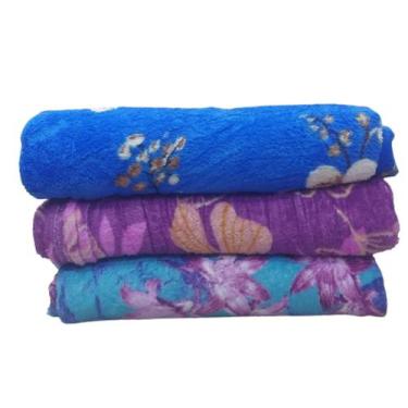 Imagem de 2 Manta Casal Cobertor Microfibra Soft Lisa Ou Estampada - D'PRESENTES