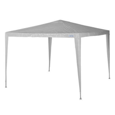 Imagem de Gazebo Ráfia Branco 3x3m - 3537 - MOR, Branco, 3x3m