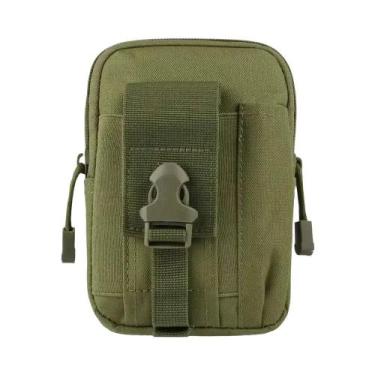 Imagem de Bolsa De Cintura Multifuncional Camuflada Masculina Para Esportes Ao A