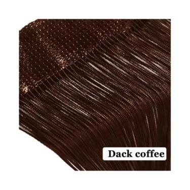 Imagem de Cortina De Fios Grande 100CM X 200CM Com Franjas Para Sala De Estar, P