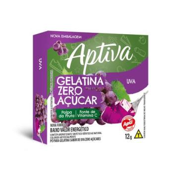 Imagem de Gelatinas Pó Diet Zero Açúcar Sabores - Apti