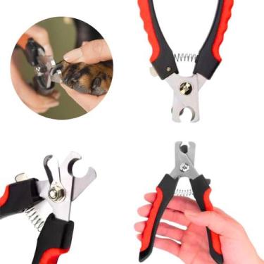 Imagem de Alicate Cortador Unha 12cm Pet Cão Gato Corte Preciso Seguro - Rio Tij
