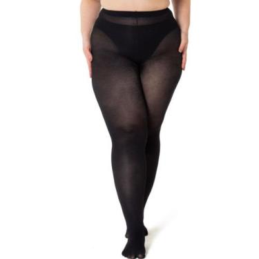 Imagem de Meia Calça Trifil Opaca Fio 80 Plus Size W06100, Preto, 2XG