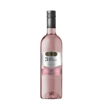 Imagem de Vinho Rosé Chileno 3 Medallas Syrah Santa Rita 750ml