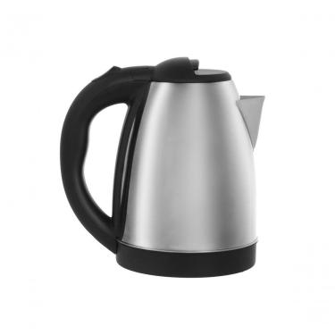 Imagem de Chaleira Elétrica Hauskraft 1.8L em Plástico e Aço Inox Prata e Preto para Aquecer Água com Desligamento Automático 110V