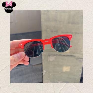 Imagem de Óculos de Sol Infantil OEM Vermelho com Lentes Polarizadas Proteção UV400 Contra Raios UVA e UVB Unissex