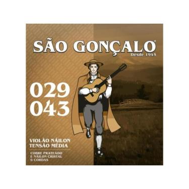 Imagem de Encordoamento Para Violão Nylon .029 Cristal São Gonçalo