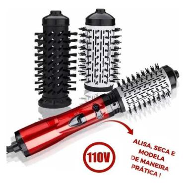 Imagem de Escova Secadora Automática Rotativa Profissional 110v - Escova Rotativ