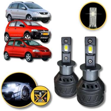 Imagem de Lâmpadas Led S17 Farol Milha H3 Fox Crossfox Spacefox 03a09 - ShockLig