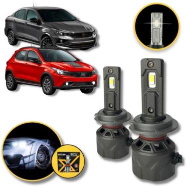 Imagem de Lâmpada Super Ultra Led Farol Baixo Fiat Argo Cronos 21 22 - SHOCKLIGH