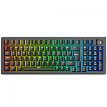 Imagem de Teclado Mecânico Gamer SuperFrame Phantom RGB Switch KTT WineRed Linea