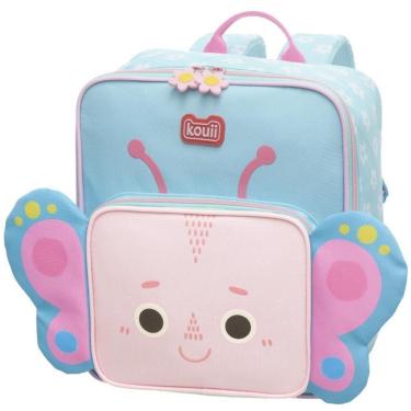 Imagem de Mochila de Costas Kouii Pacific Filhotiis Borboleta Azul-Unissex
