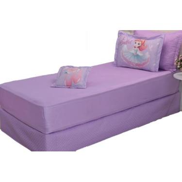 Imagem de Jogo de Lençol Solteiro Infantil e Juvenil 3 Peças com Elástico  Estam