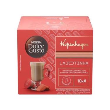 Imagem de Cápsula Nescafe Dolce Gusto & Kopenhagen Café Lajotinha 10 Unidades, 1