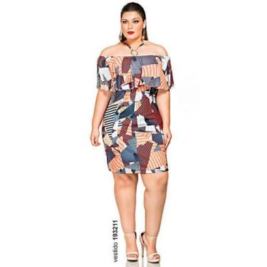 Imagem de Vestido ombro vazado - no-brand, Coral tree, 48