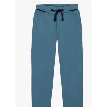 Imagem de Calça de Brim infantil - TRICK NICK, Azul petróleo, 10