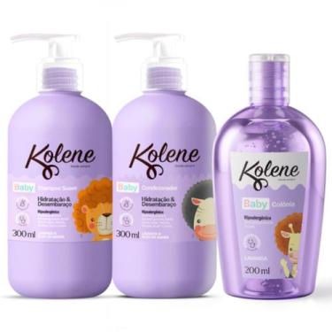 Imagem de Kit Kolene Baby Shampoo + Condicionador + Água de Colônia
