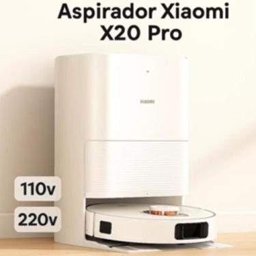 Imagem de Robô Aspirador Xiaomi Vacumm X20 Pro 110v220v Branco Lanç. 2025, 110V