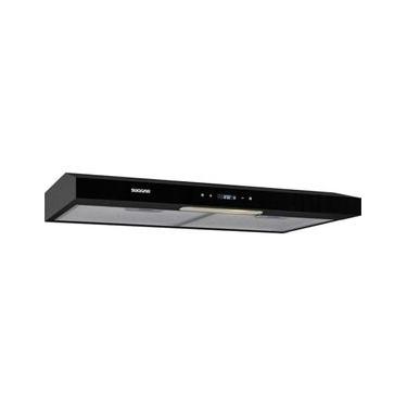 Imagem de Depurador de Ar Slim Suggar DTH62PT 60cm Alumínio Preto 220V