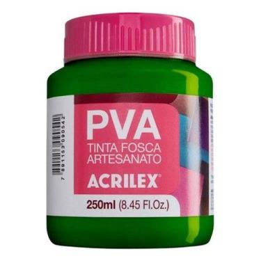 Imagem de Pva Tinta Fosca Verde Musgo 250ml - Acrilex