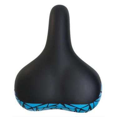 Imagem de Selim Bike Selle Royal Motion Mosaico Verde S/carrinho, Azul, 255mm