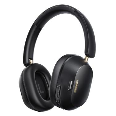 Imagem de UGREEN Fones de Ouvido Sem Fio com Diadema, Bluetooth 5.4 com Cancelamento Ativo de Ruído (ANC), Som de Alta Resolução, 75h de Reprodução, Conexão com 2 Dispositivos, Compatíveis com iPhone 16, Preto