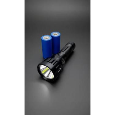 Imagem de Lanterna Tática LED Ultra Potente 2km Preto - Congratulations Store