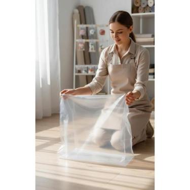 Imagem de Saco Plástico Transparente Reforçado 30x40 1Kg - Congratulations Store