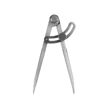 Imagem de AI 6" Divisor Pinça Asa bússola Metal Marcação Circulos Madeira Máquinista