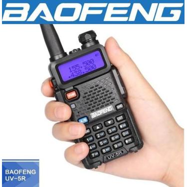 Imagem de Rádio Comunicador Baofeng Modelo Uv-5R Original Uhf Vhf