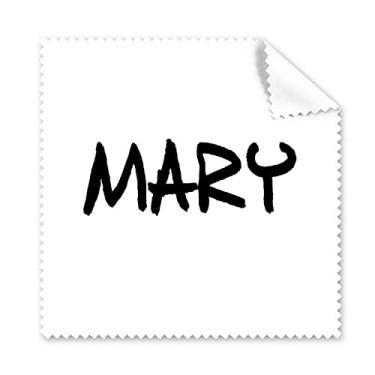 Imagem de Lenço de limpeza especial de caligrafia nome inglês Mary, 5 peças