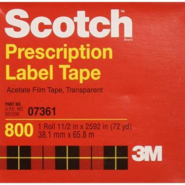 Imagem de Fita adesiva de acetato Scotch, 3,8 cm x 6,5 cm - MMM800112 CAIXADA