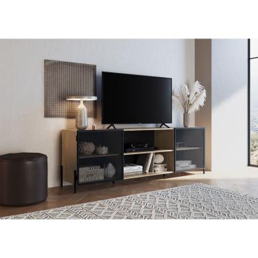 Imagem de Rack York Hanover e Preto 180 cm