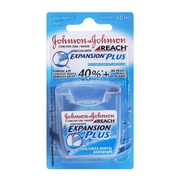 Imagem de Fita Dental Reach Johnson`s Expansion Plus 50m