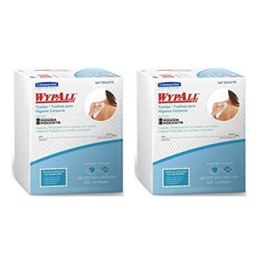 Imagem de Kit 200 panos Banho de Leito Higiene Corporal X60 Wypall