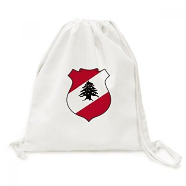 Imagem de Mochila de viagem com emblema nacional da Ásia Lebanon