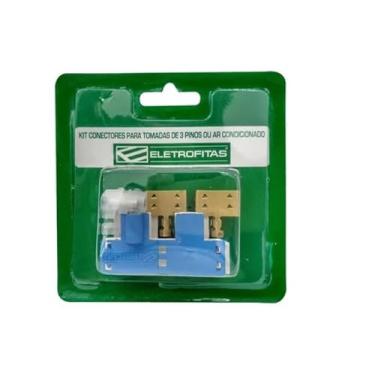 Imagem de Kit Conector Eletrofita 3 Pistas 20a Original Fita Eletrica