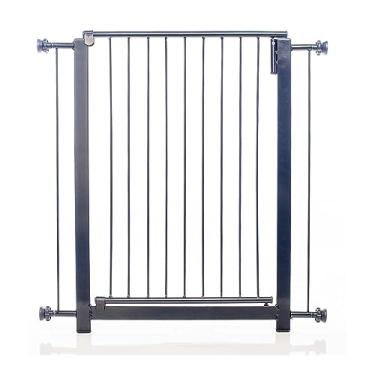 Imagem de Portão Mod. Clássico Plus 80cm Preto Nf Pet para Cães, Plus, 80cm, Preto