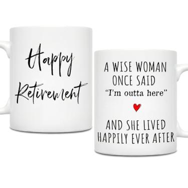 Imagem de Presente de aposentadoria para mulheres, presentes engraçados de aposentadoria, presente de despedida de mordaça para mulheres 2025, colegas de trabalho, amigos, professor, chefe, enfermeira, irmãs