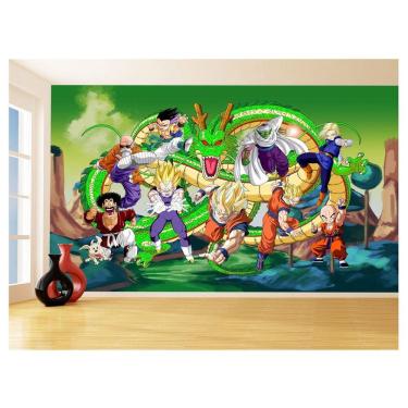 Imagem de Papel De Parede Dragon Ball Goku Vegeta Anime 3,5M Dbz297