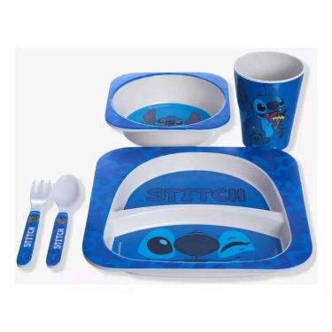 Imagem de Kit Alimentação Infantil Stitch Zona Criativa Café Da Manhã